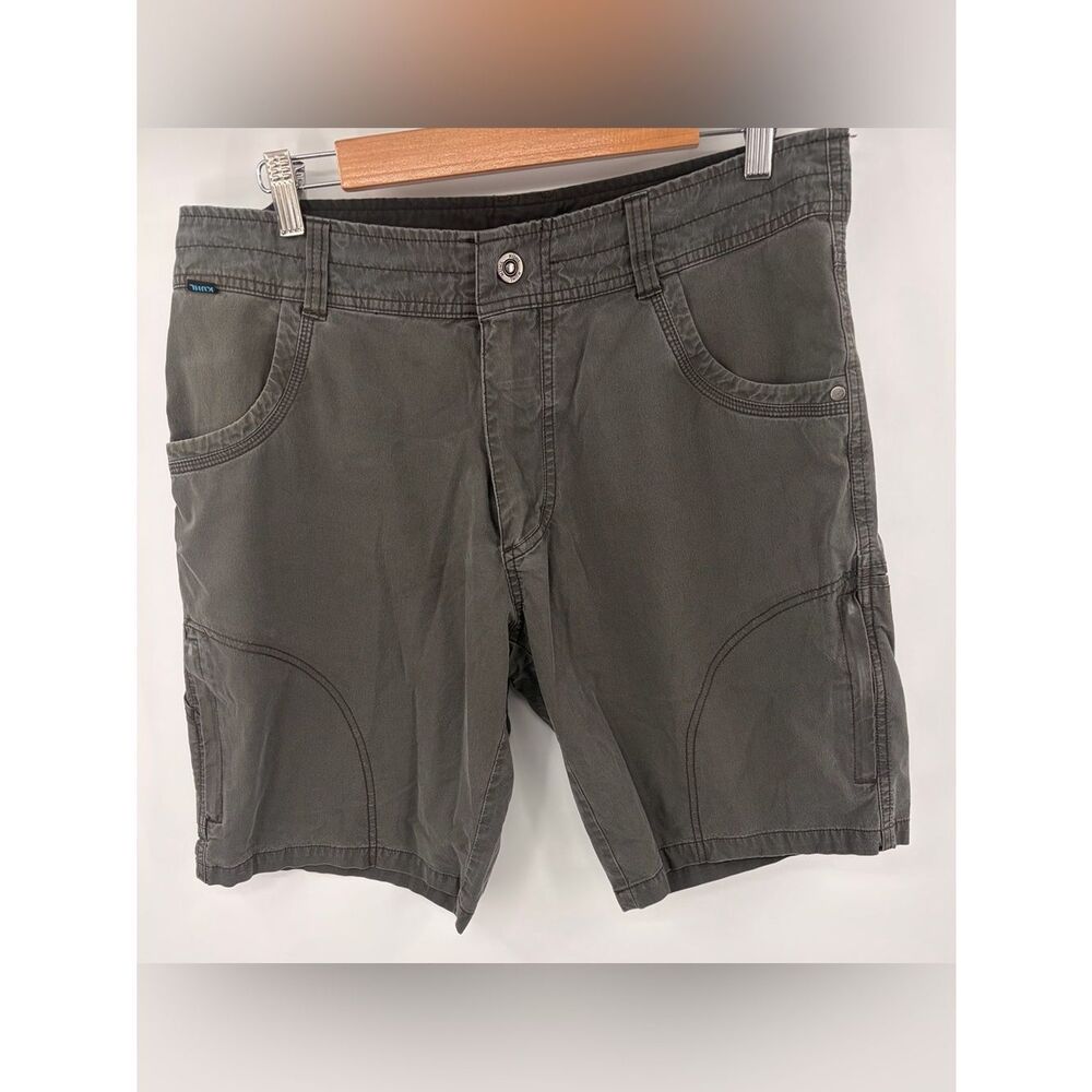 Kuhl Rambler kastor grey patina dye hiking short men’s 35 outdoor camping